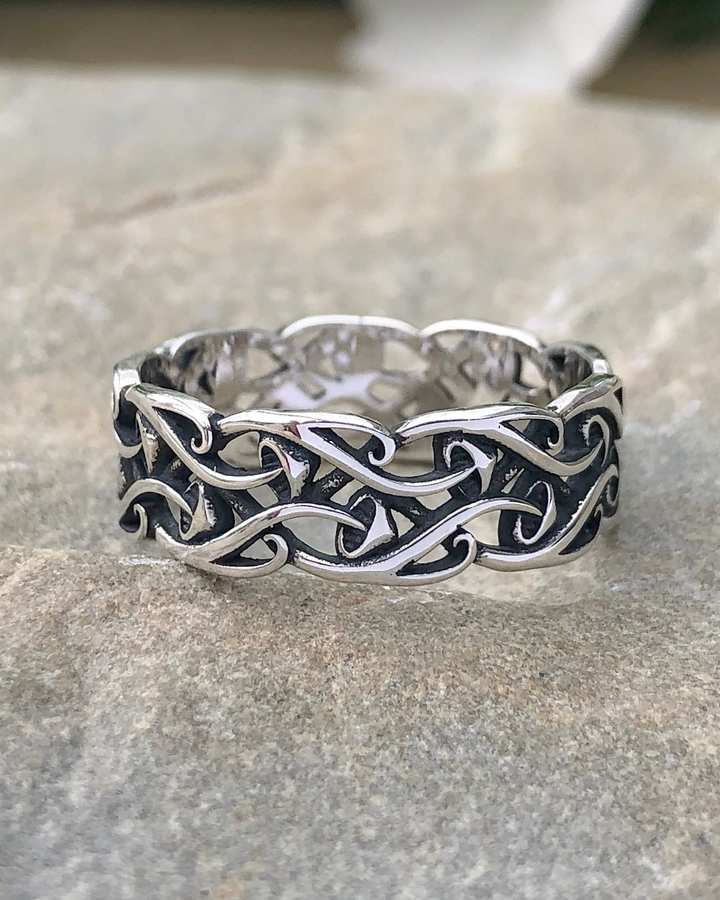 Sterling Silver Mushroom Ring