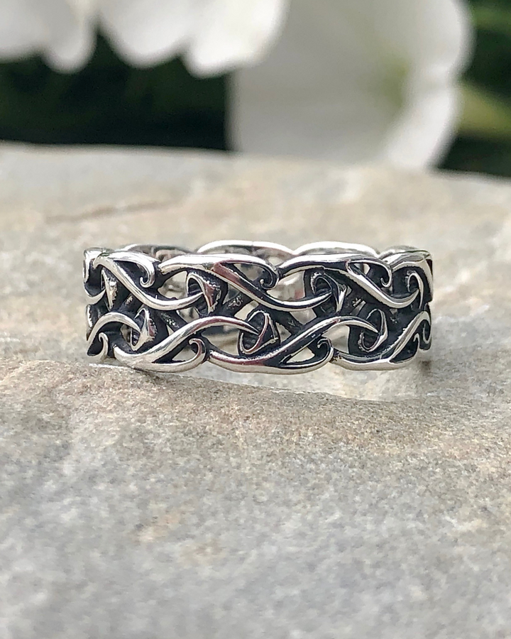 Sterling Silver Mushroom Ring