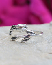 Sterling Silver Tulip Ring