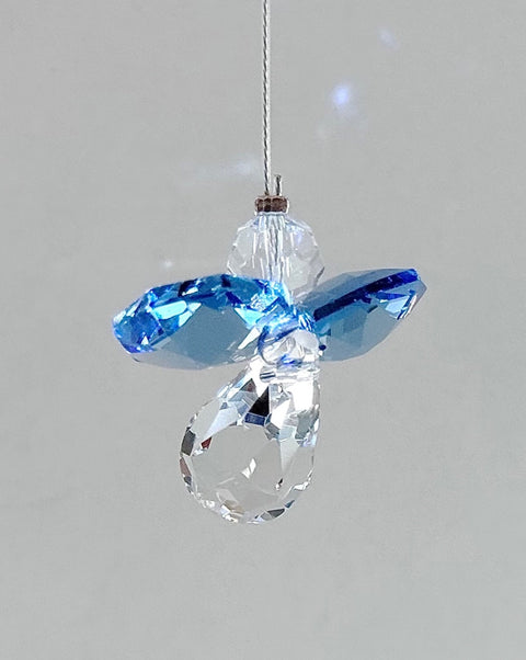 Saphire Mini Crystal Angel