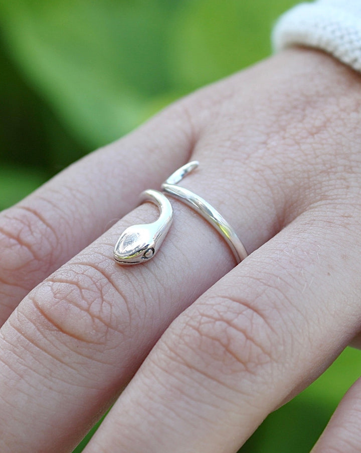 Sterling Silver Serpent Ring