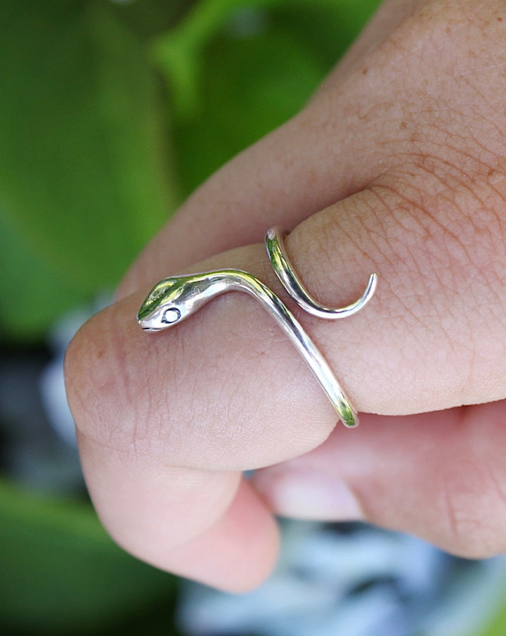 Sterling Silver Serpent Ring