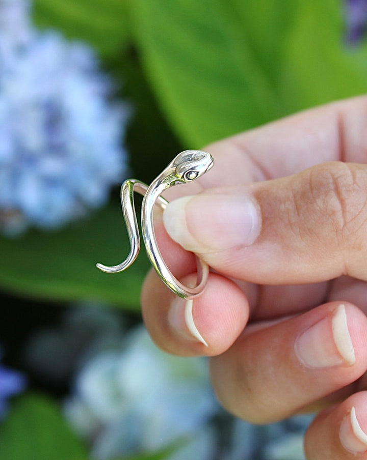 Sterling Silver Serpent Ring