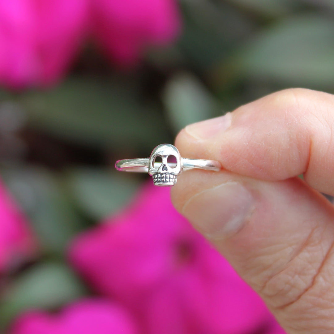 Sterling Silver Skull Ring