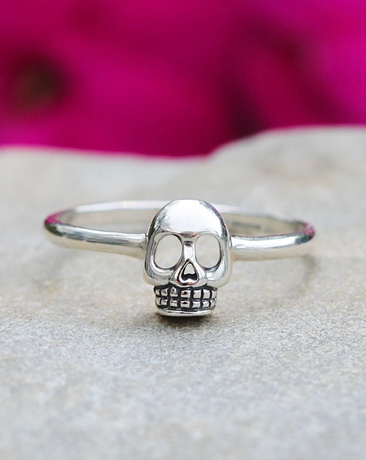 Sterling Silver Skull Ring