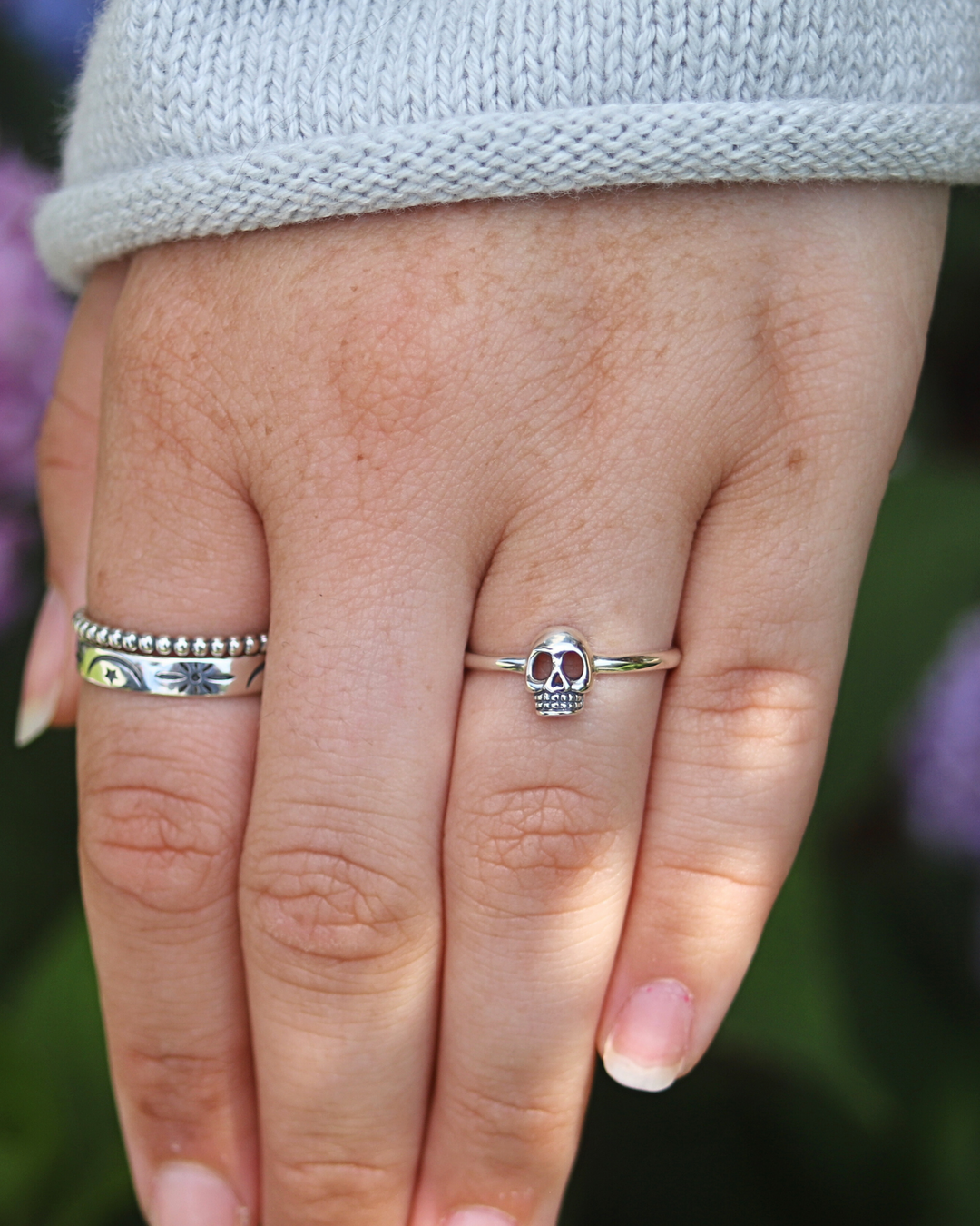 Sterling Silver Skull Ring