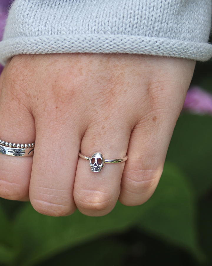 Sterling Silver Skull Ring