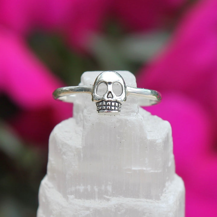 Sterling Silver Skull Ring