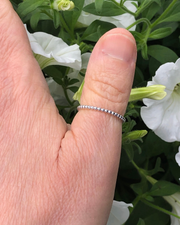 Sterling Silver Tiny Bead Ring