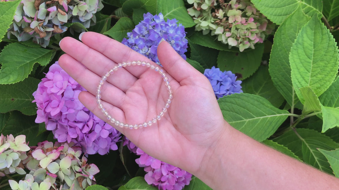 Angel Aura 4mm Gemstone Bracelet