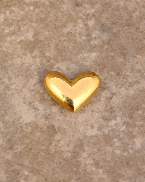Gold Heart Pocket Tokens