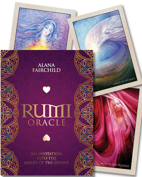 Rumi Oracle Cards and Guidebook