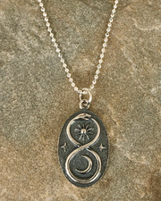 Infinity Serpent Ouroboros Necklace