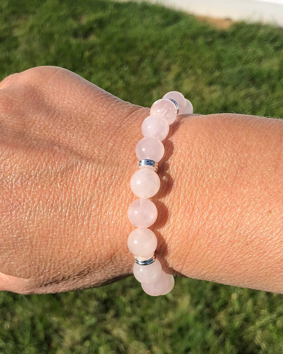 Rose Quartz 10mm Gemstone Bracelet