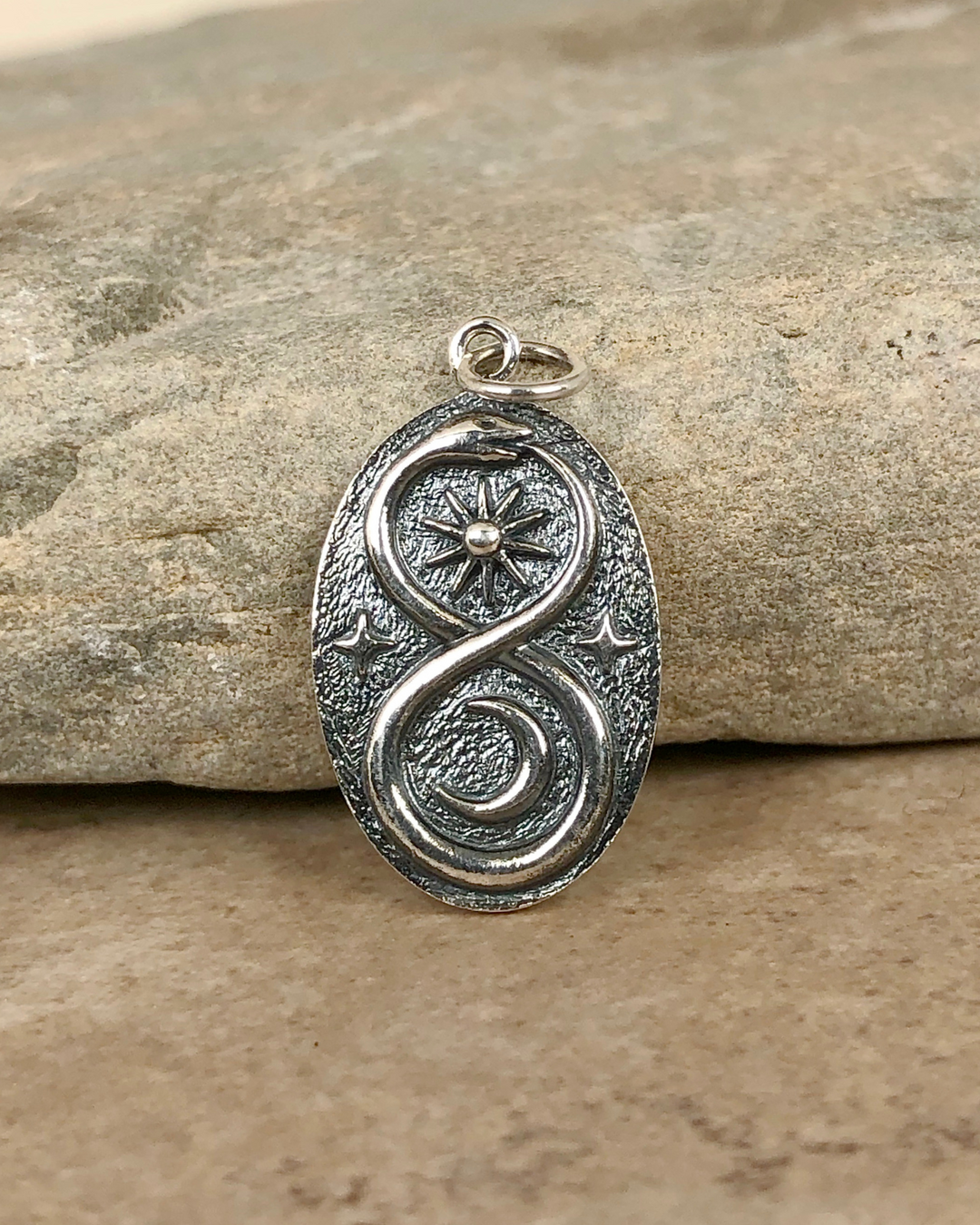 Infinity Serpent Ouroboros Necklace