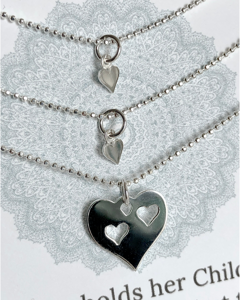Amazon.com: XUEQI Mother Daughter Necklace Set for 2 Heart,Mom Gifts from  Daughter Matching Heart Necklaces for Women Gifts for Mom : Arts, Crafts &  Sewing