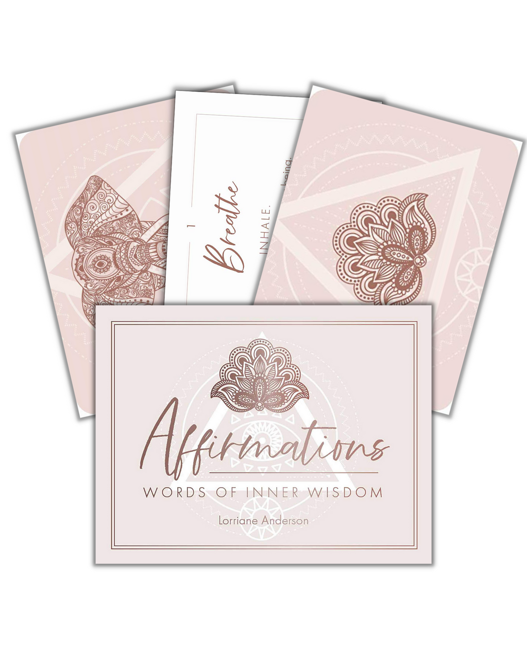 Affirmations Cards with Breathe card