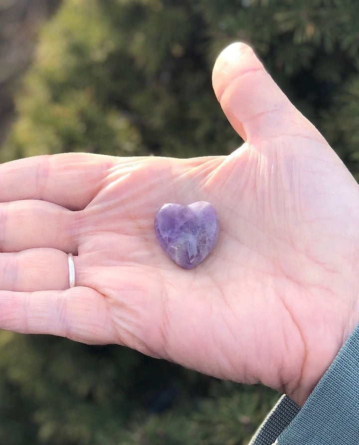 Amethyst Small Heart