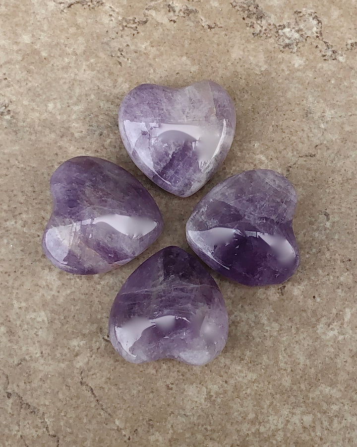 Amethyst Small Heart