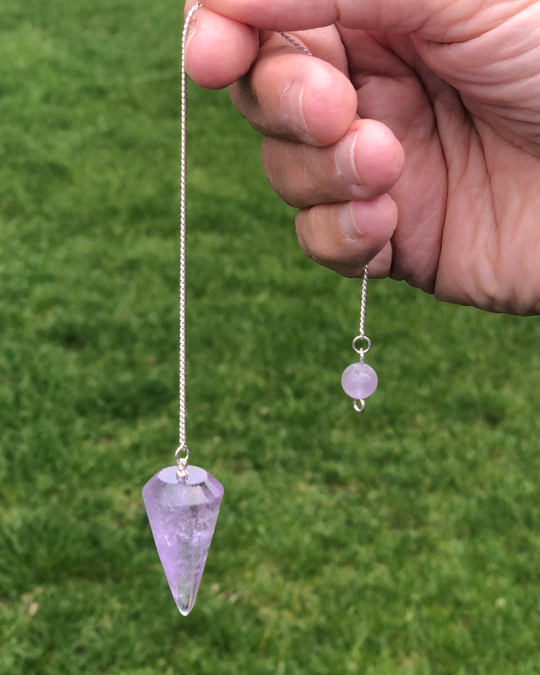 Amethyst Crystal Pendulum