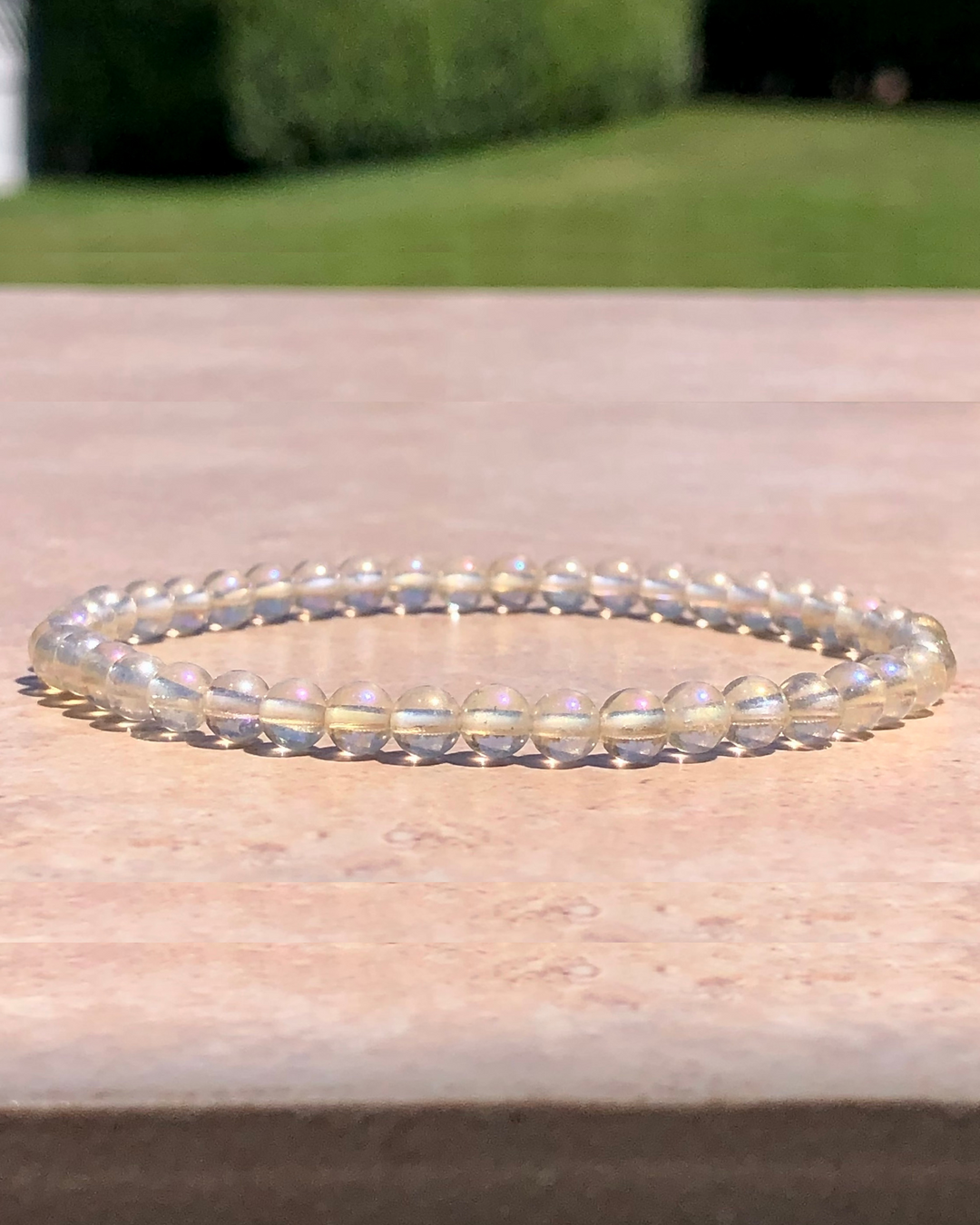 Angel Aura 4mm Gemstone Bracelet