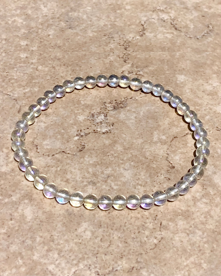 Angel Aura 4mm Gemstone Bracelet