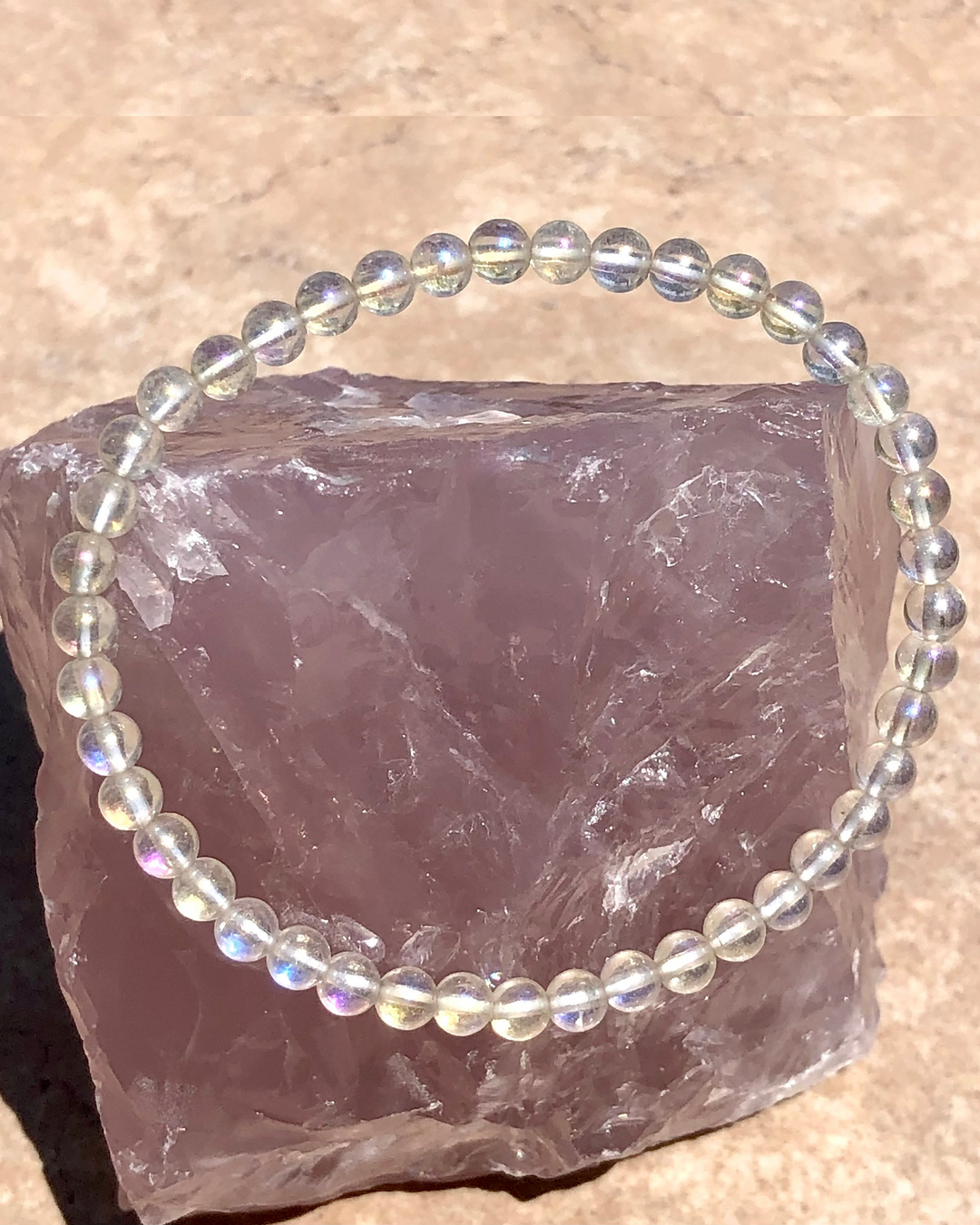 Angel Aura 4mm Gemstone Bracelet