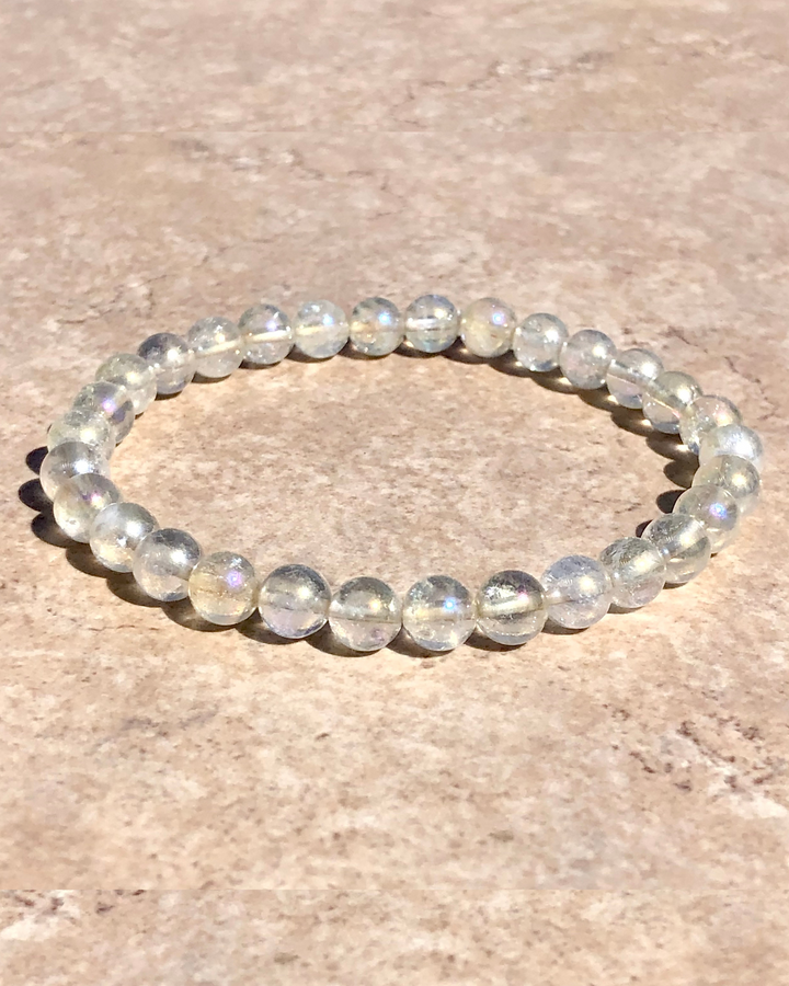 Angel Aura 6mm Gemstone Bracelet