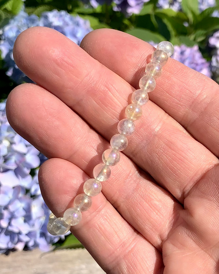 Angel Aura 6mm Gemstone Bracelet