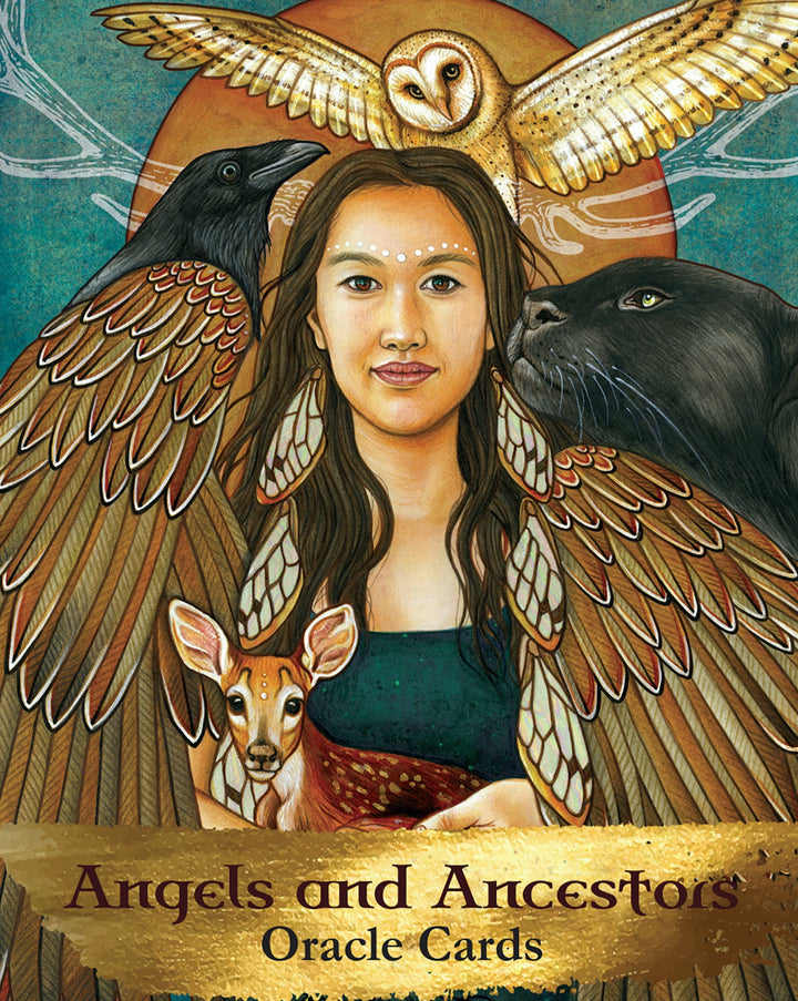 Angels and Ancestors Oracle Cards Cover