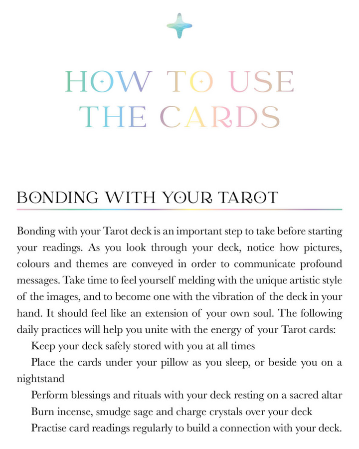 Orien's Animal Tarot Cards and Guidebook