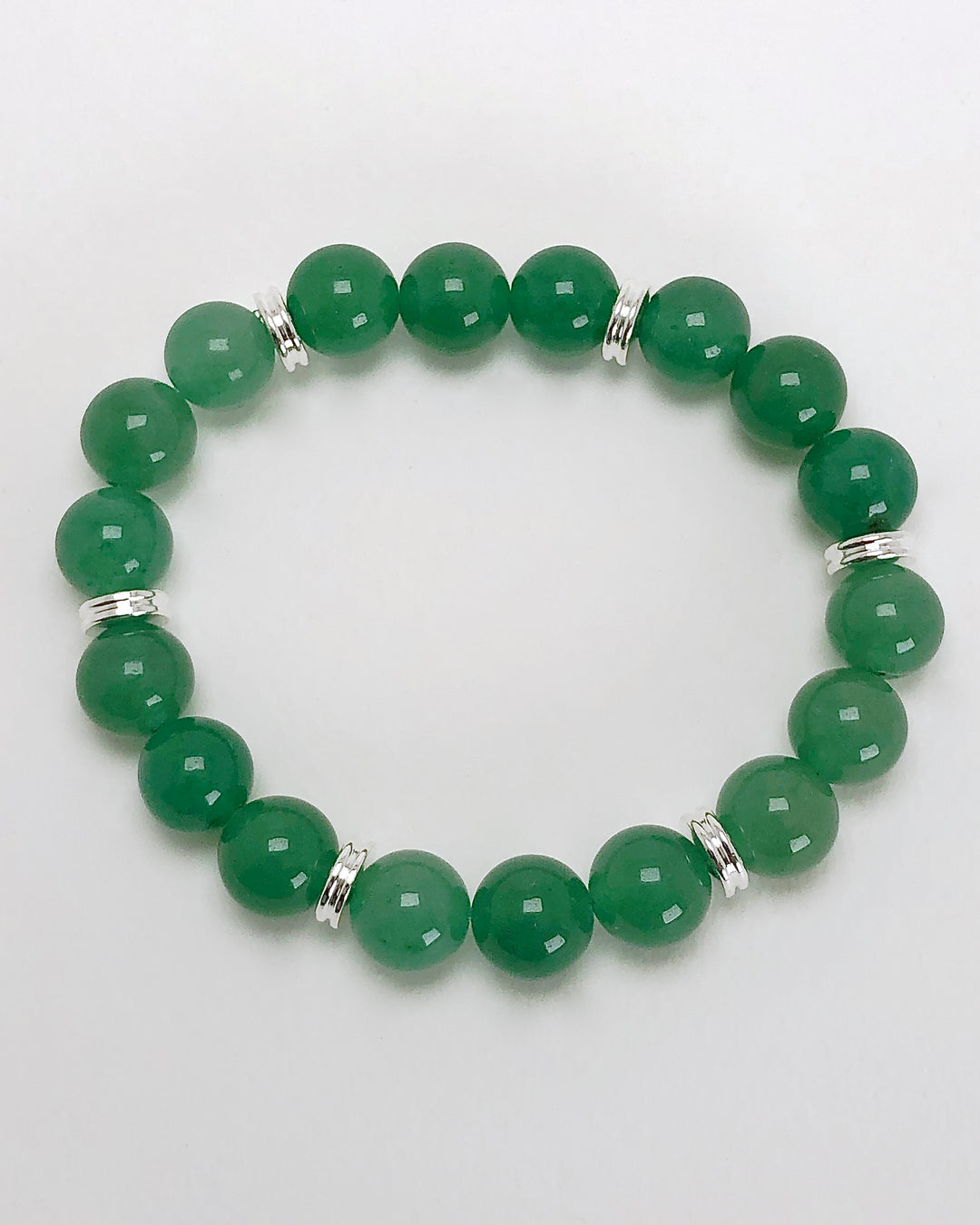 Aventurine 10mm Gemstone Bracelet