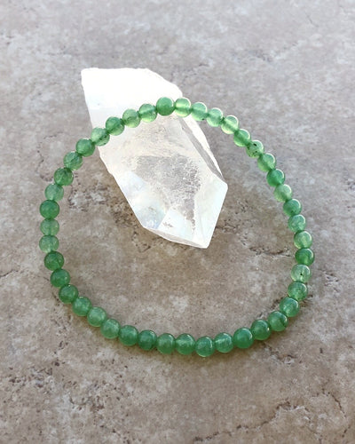 Men's Aventurine 4mm Gemstone Bracelet