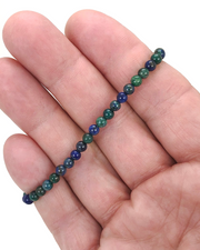 Azurite Mini 4mm Gemstone Bracelet