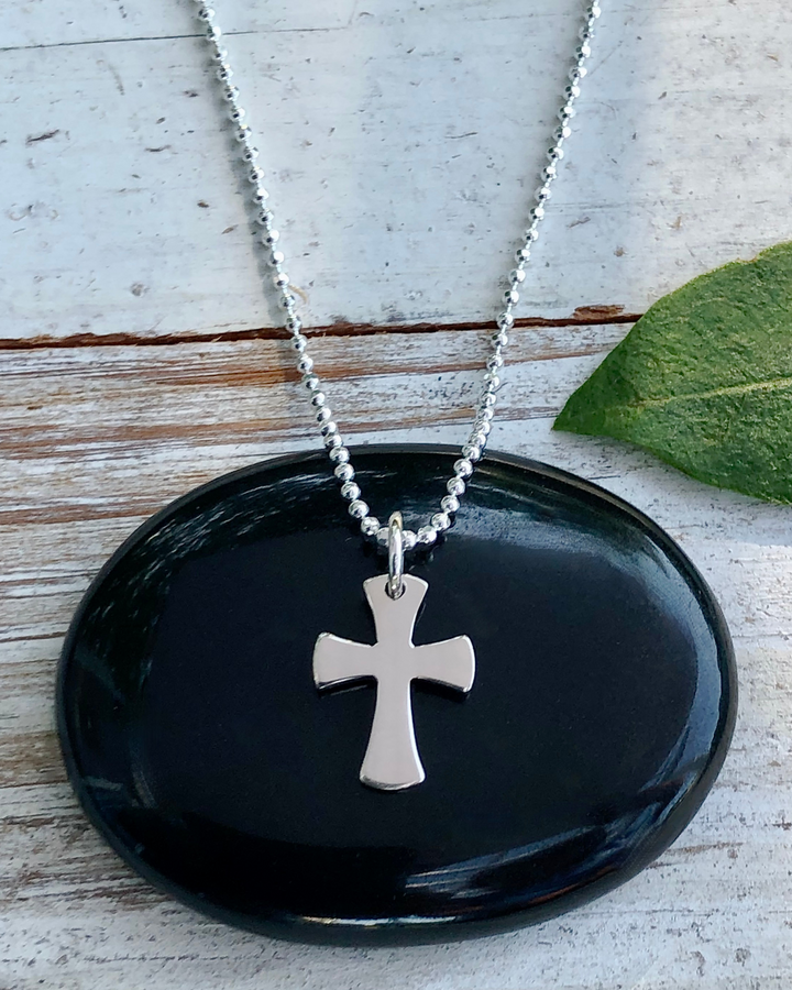 Silver Celtic Cross Necklace