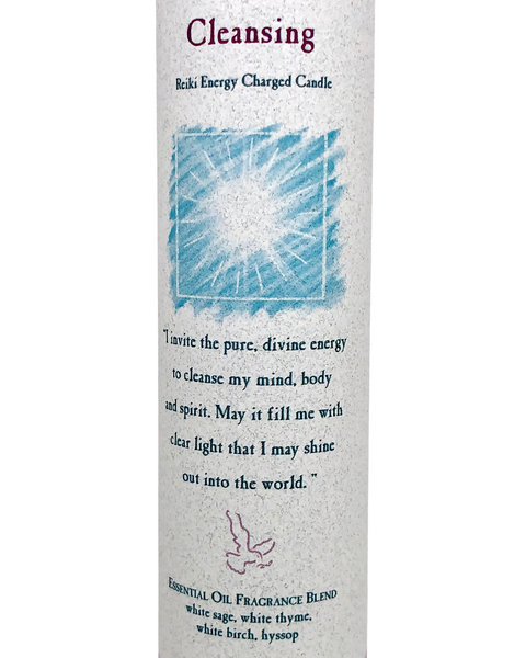 Cleansing Reiki Charged Candle