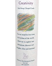 Creativity Reiki Charged Candle