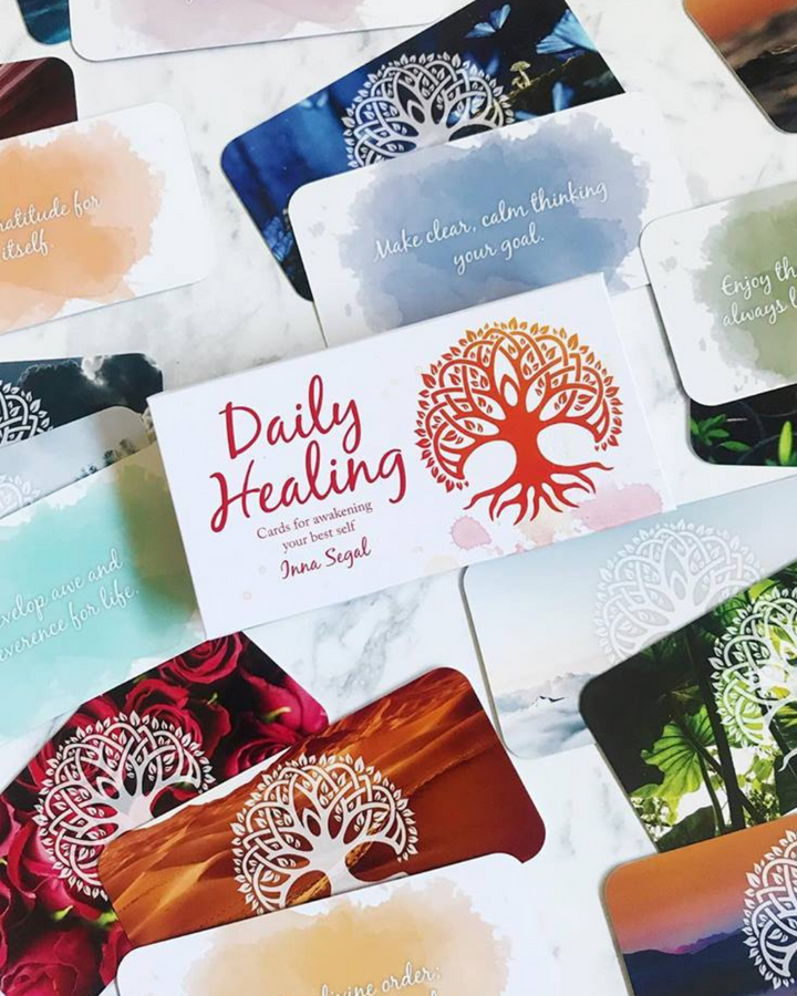 Daily Healing Cards for Awakening Your Best Self Mini Inspiration Deck Cards