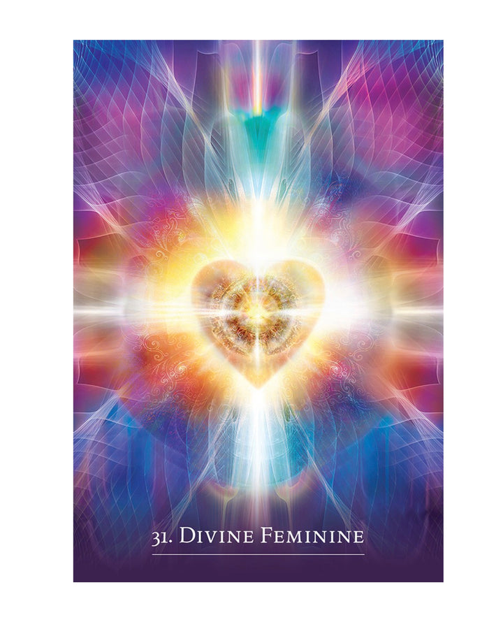 The Secret Language of Light Oracle Cards and Guidebook