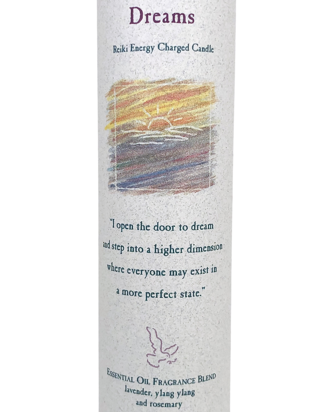 Dreams Reiki Charged Candle