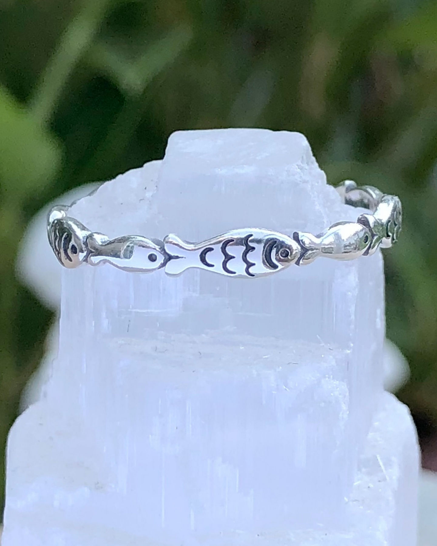 Fishy Ring Fish Sterling Silver Ring – The Life Divine