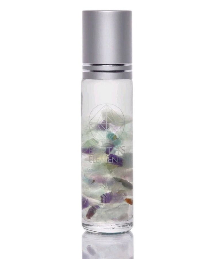 Fluorite Essential Oil Gemstone Roll On - INTUITION