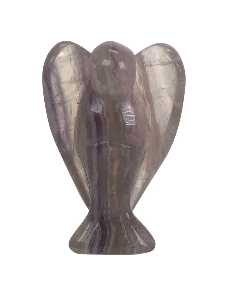 Fluorite Angel Figurine Stone