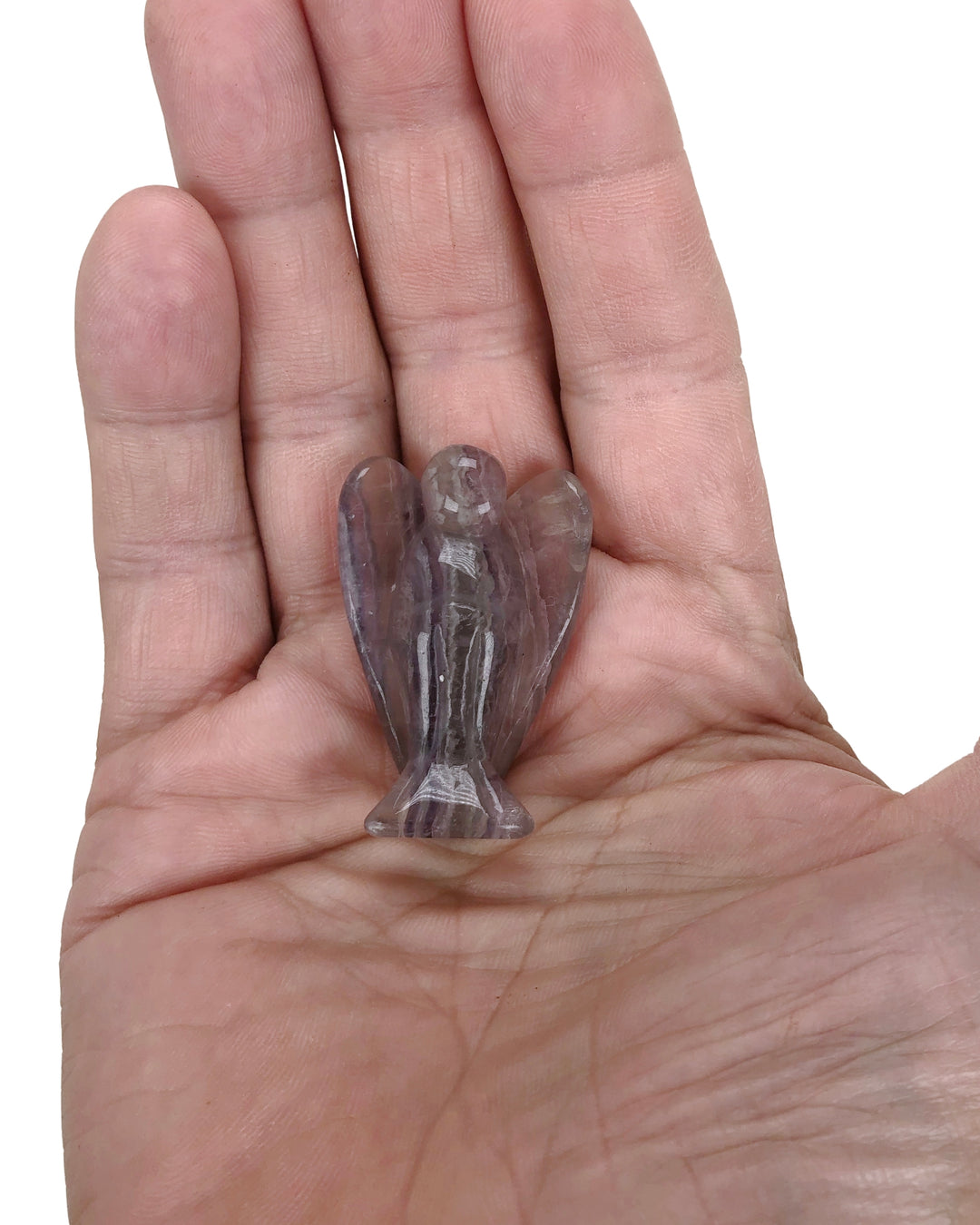 Fluorite Angel Figurine Stone