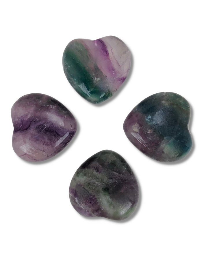 Fluorite Small Heart