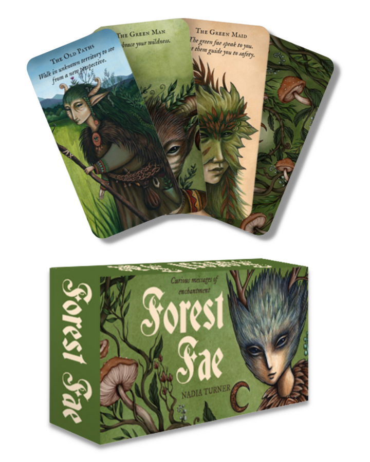 Forest Fae Messages Mini Inspiration Cards Box and cards