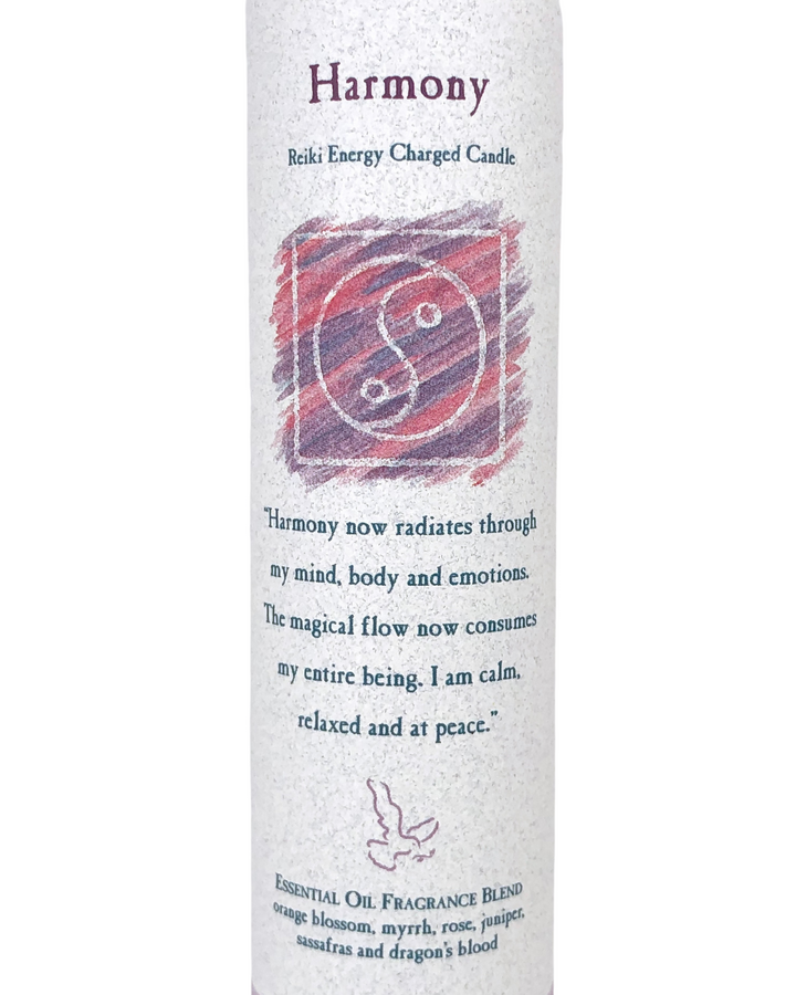 Harmony Reiki Charged Candle