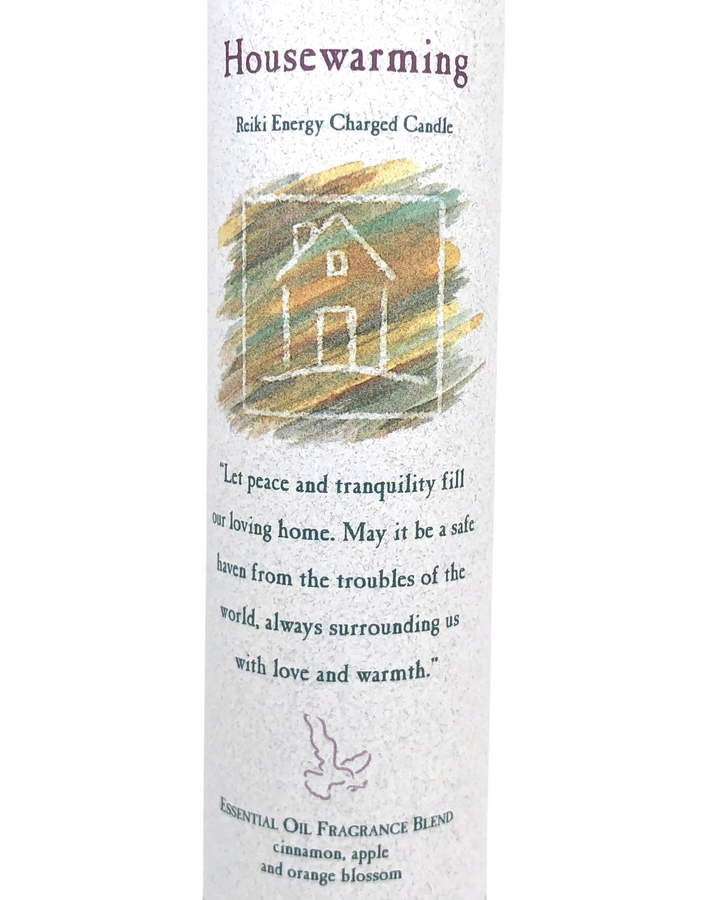 Housewarming Reiki Charged Candle