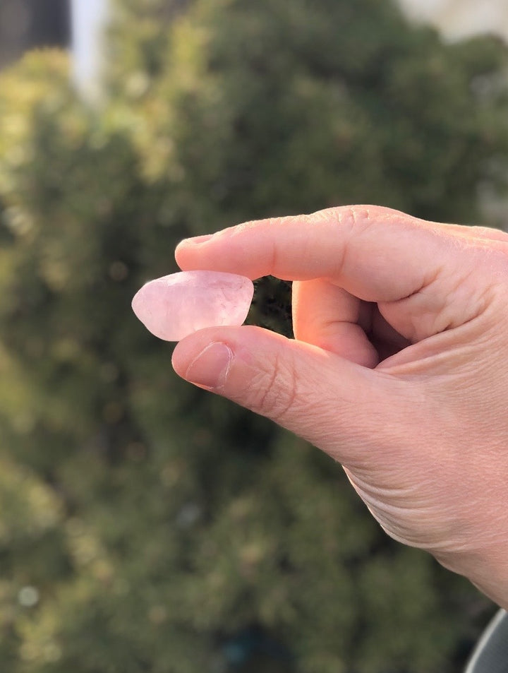 Rose Quartz Small Tumbled Pocket Stones