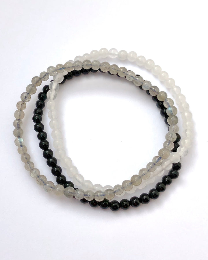 Protection 4mm Gemstone Bracelet Set